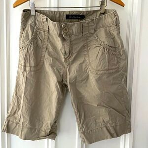 Calvin Klein tan cotton shorts 10